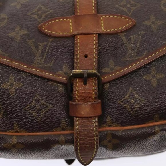 LOUIS VUITTON Monogram Saumur 30 Shoulder Bag - Picture 12 of 16